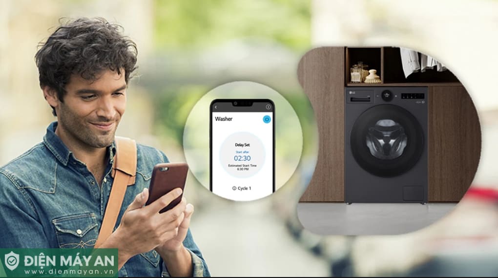 Máy giặt LG AI DD Inverter 12 kg FX1412S3KAV